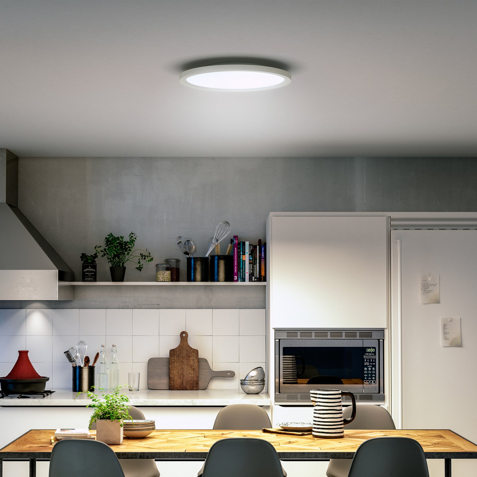 Philips Hue LED mennyezeti lámpa White Ambiance Aurelle, Ø 40 cm