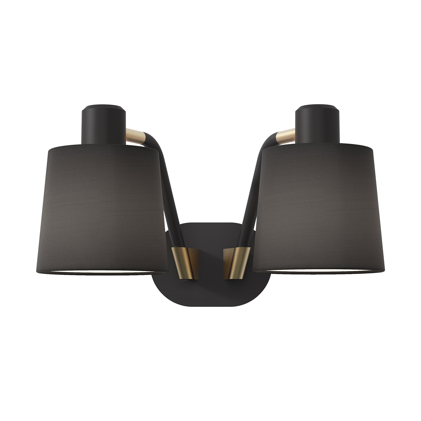Astro Edward Twin, Wandlampe, 2-flammig, schwarz