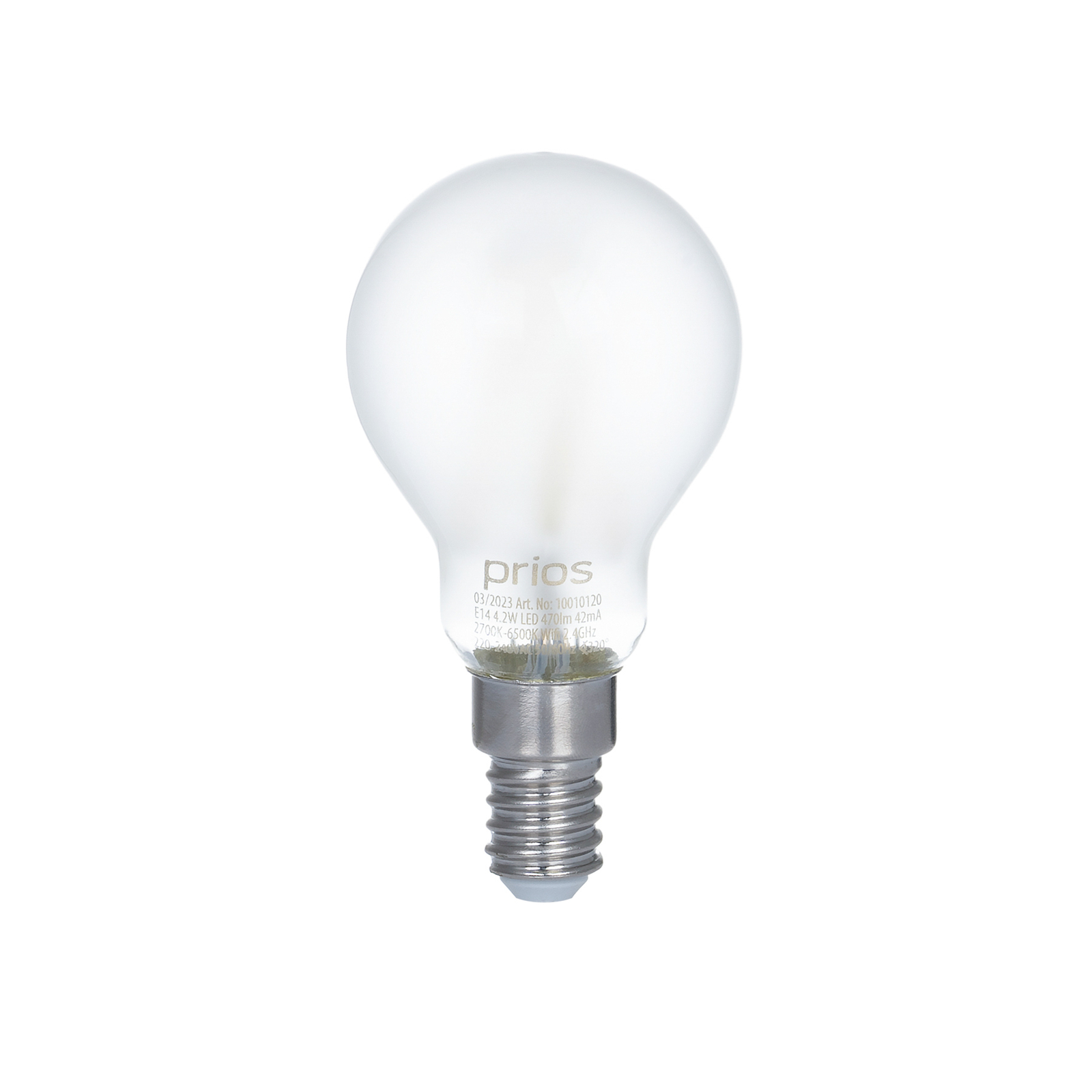 Smart LED-E14 kapka 4,2W WLAN matná tunable white