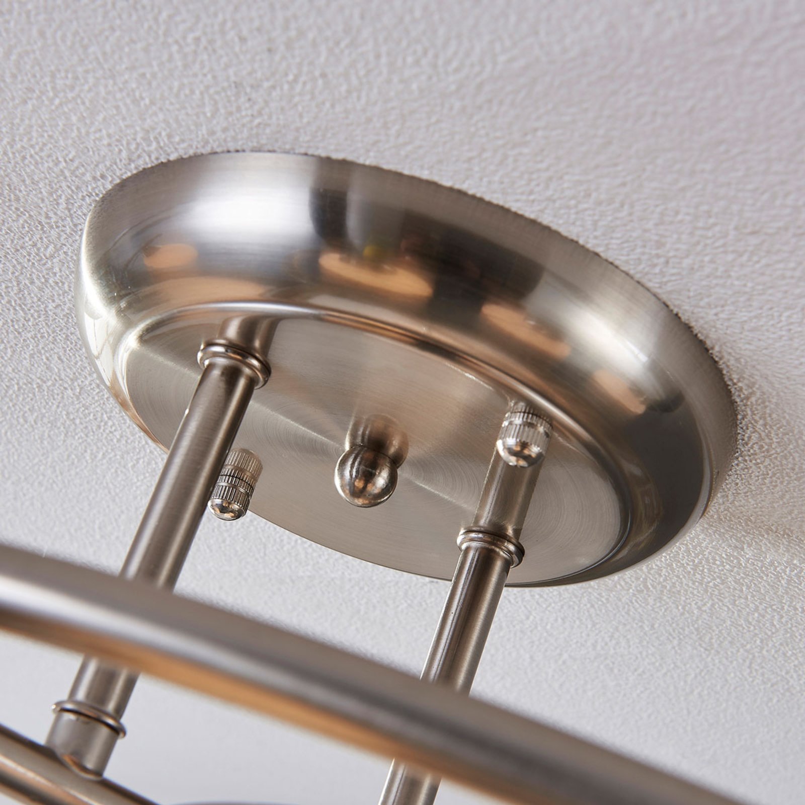 Svean 6 Kattovalaisin White/Nickel - Lindby