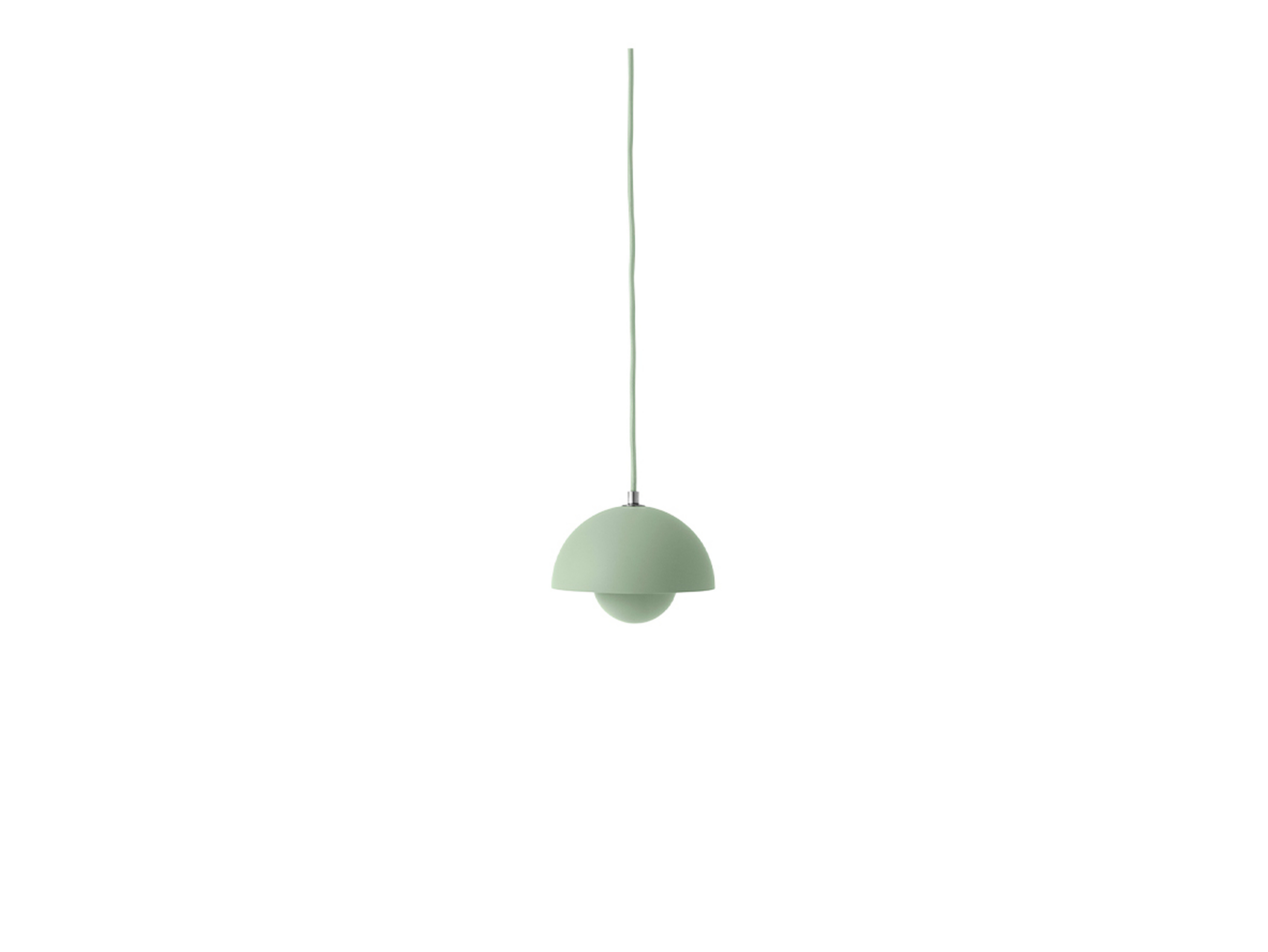 Flowerpot VP10 Pendelleuchte Soft Green - &Tradition