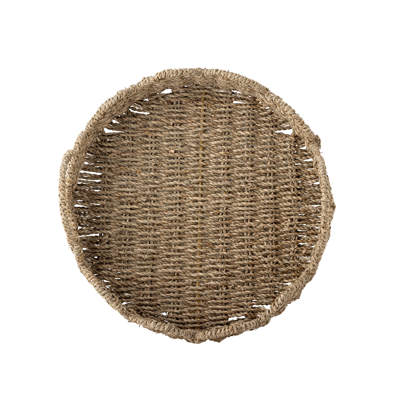 Podnos Brea, prírodná farba, Ø 35 cm, morská tráva – Bloomingville