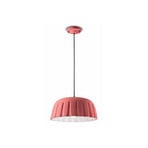 Lampa wisząca Madame Gres ceramiczna wysokość 18cm różowa