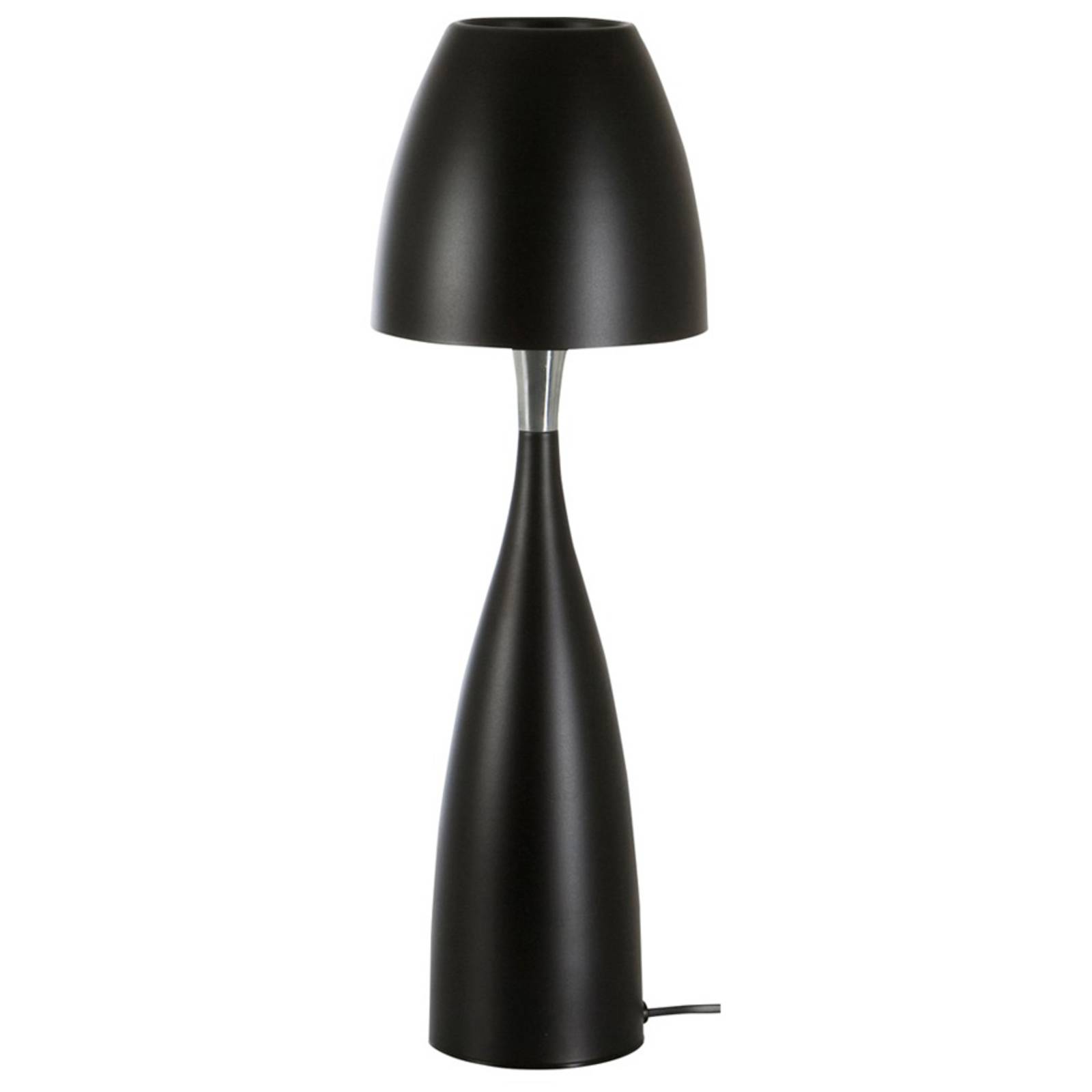 Tafellamp Anemon in zwart met LED - 49,7 cm