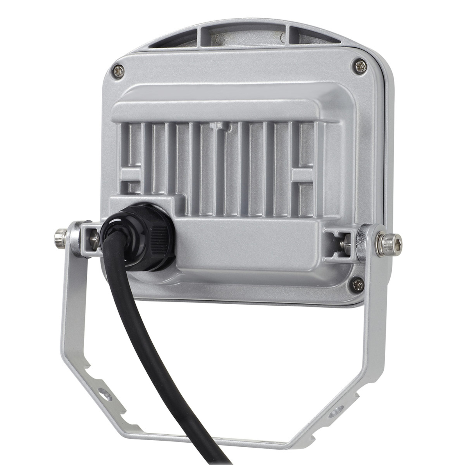 LED outdoor spotlight Charlottenburg silver