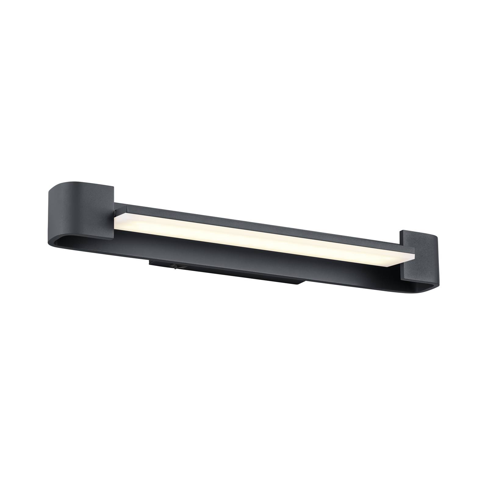 LED-Wandleuchte Box, drehbar, schwarz