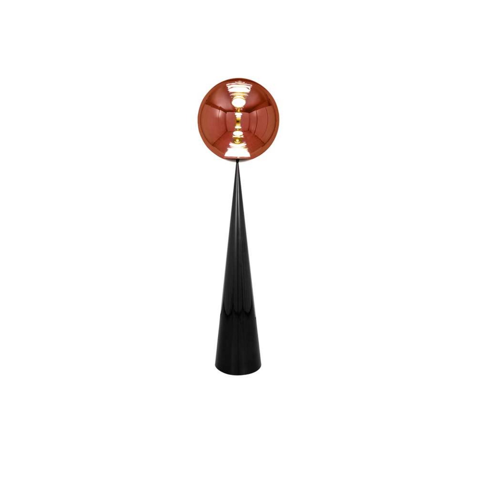 Globe Fat Lampadar Copper/Black - Tom Dixon