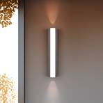 Candeeiro de parede exterior LED Marne, altura 30 cm, luz ascendente e