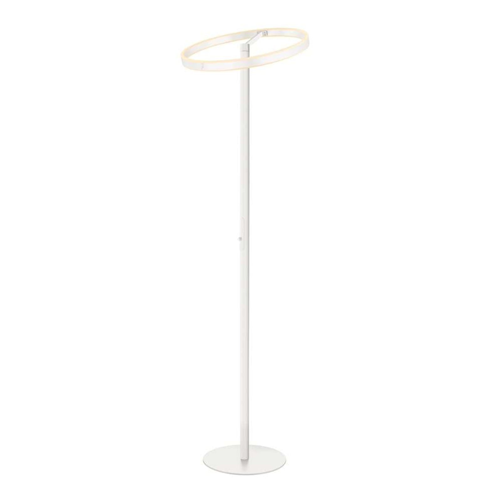 SLV LED-gulvlampe One Straight, hvid, 2700/3000 K