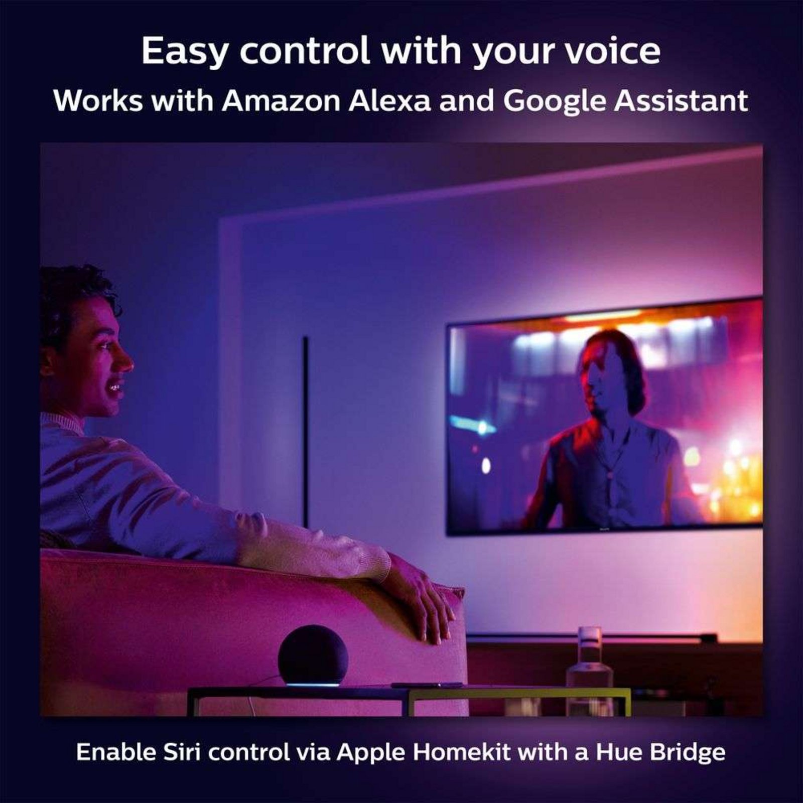 Signe Hue Gradiant Lampadar Black Bluetooth - Philips Hue