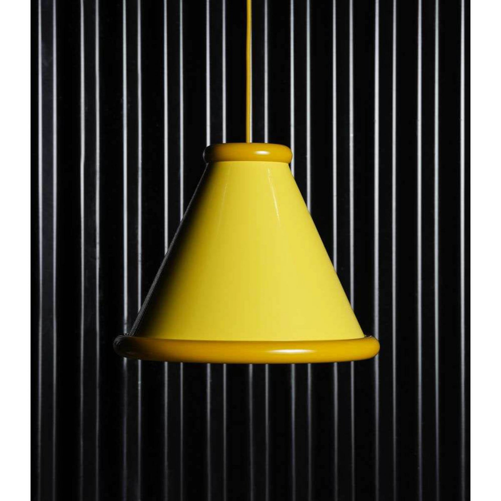 Belle Pendel Ø36 Zink Yellow/Honey Yellow Belid - Spisestue - Metal billede