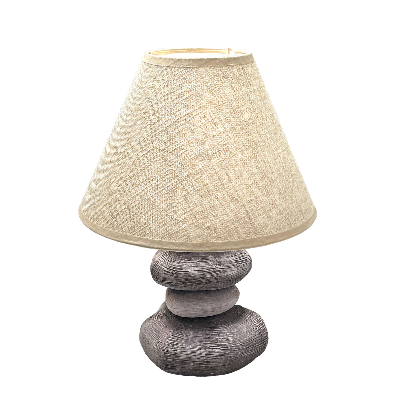 Lampa stołowa Bella, 33,5cm, brązowa/jasnobrązowa