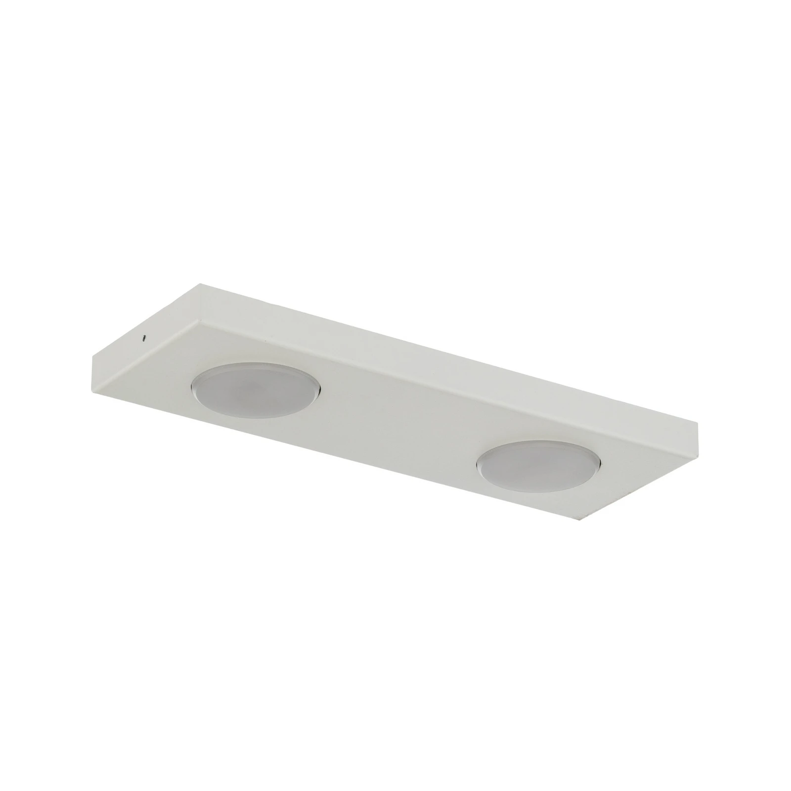 Deckenlampe Hero, weiß, 2fl., 35 x 12 cm, Metall, GX53
