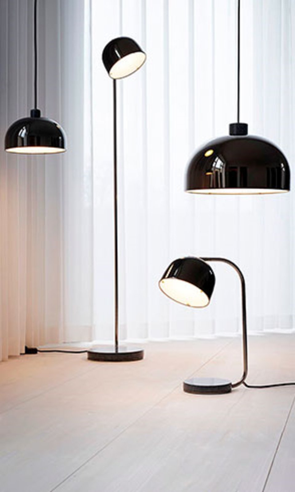 Grant Lámpara Colgante Ø45 Negro - Normann Copenhagen