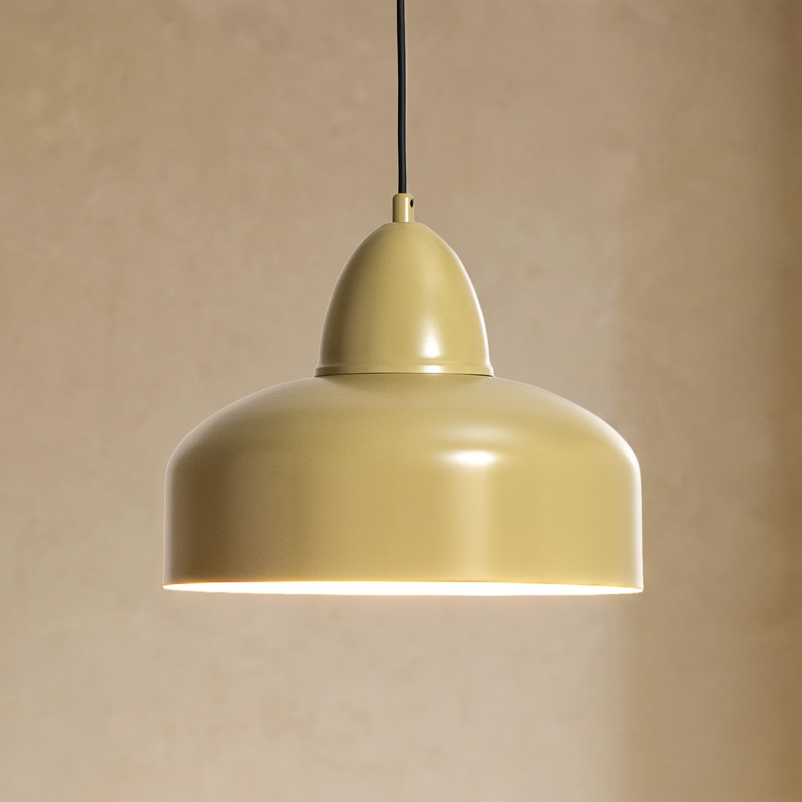 ALDEX Lampă suspendată Mille cu 1 bec culoare pistachio - Camera de zi / sufragerie - Design industrial - verde de fistic - Metal
