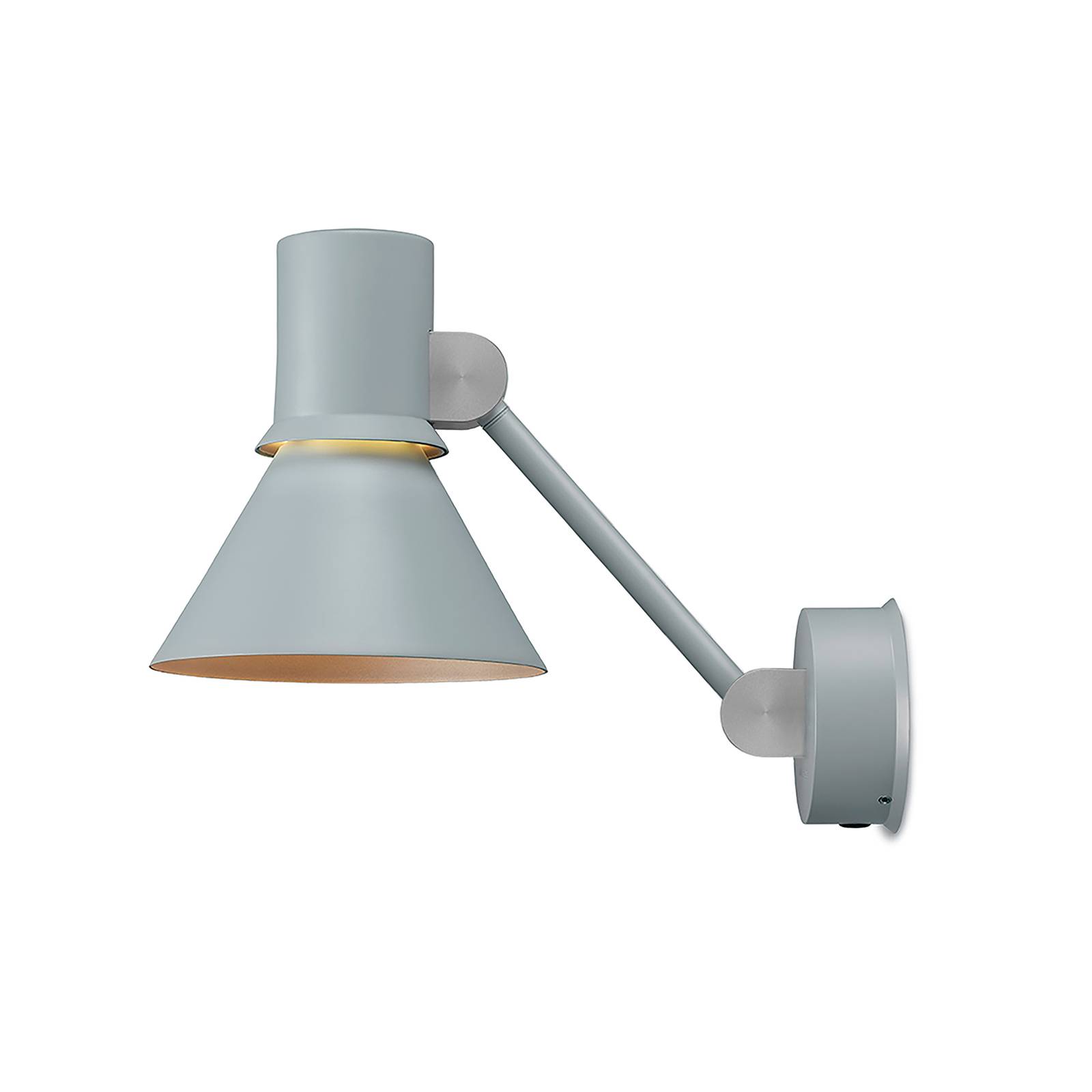 Anglepoise Type 80 W2 wall lamp, misty grey