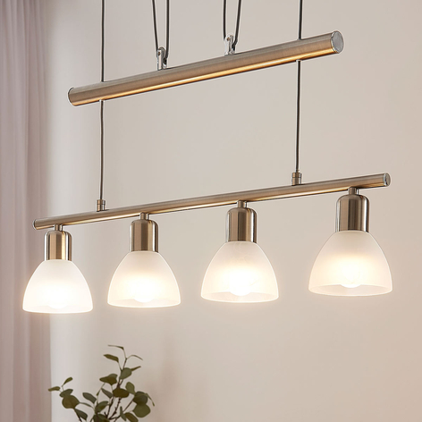 Korkeussäädet. LED-tankoriippuvalaisin Gwendolin