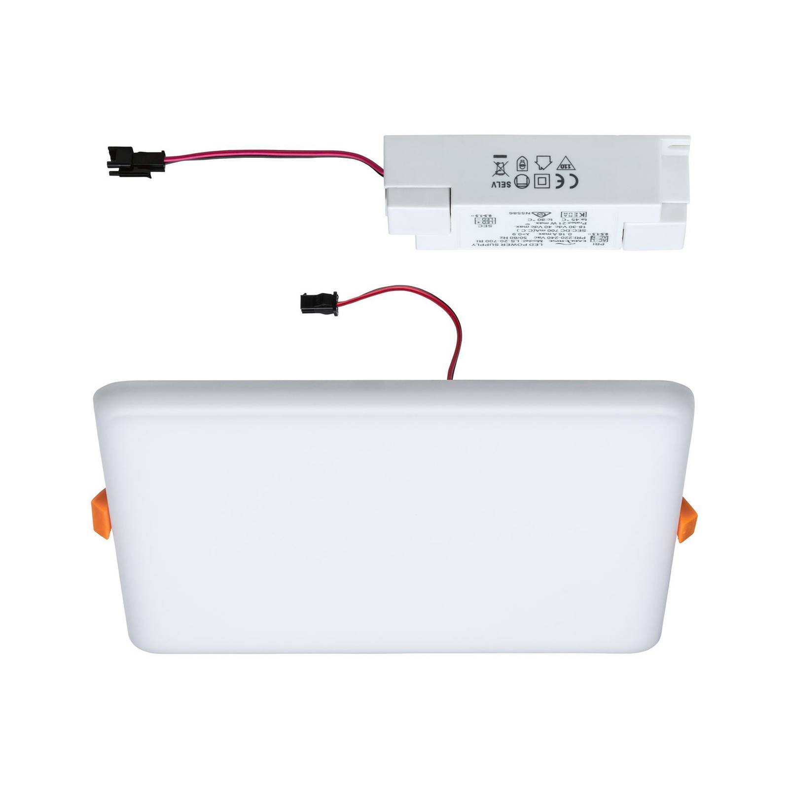 Paulmann panel LED Veluna 3 000 K kątowy 18,5 cm