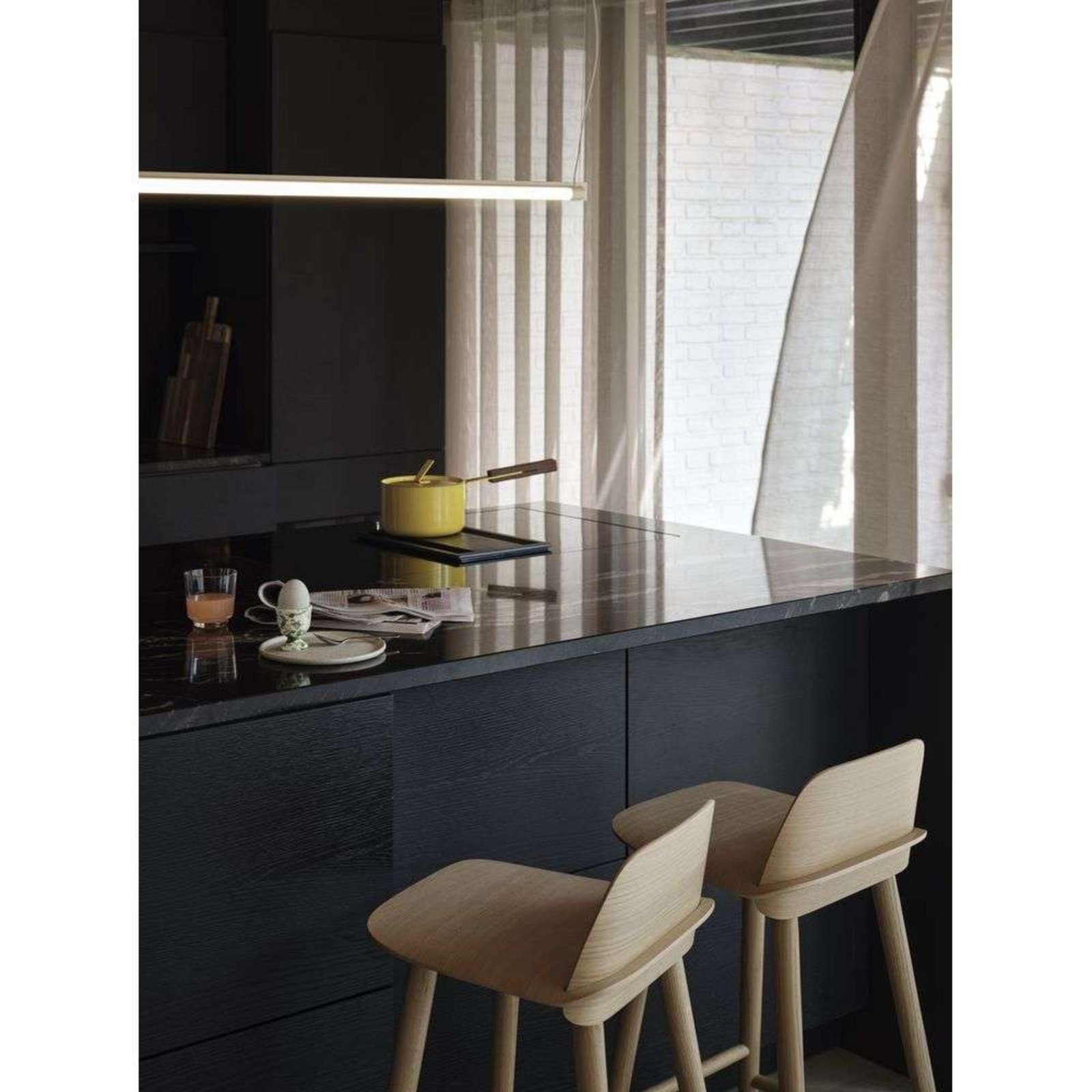 Fine Lustră Pendul L120 Black - Muuto