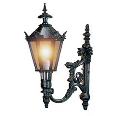 Aplique de exterior Diana, negro