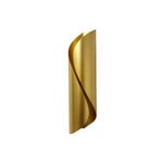 Wandleuchte Flavia, goldfarben, Höhe 30 cm, Metall, G9
