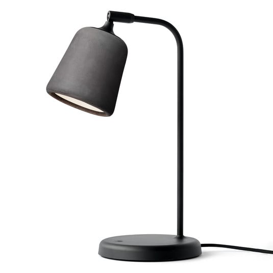Material Tafellamp Dark Grey Concrete - New Works