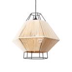 Legato hanglamp met snoer, hoogte 38,1 cm, beige