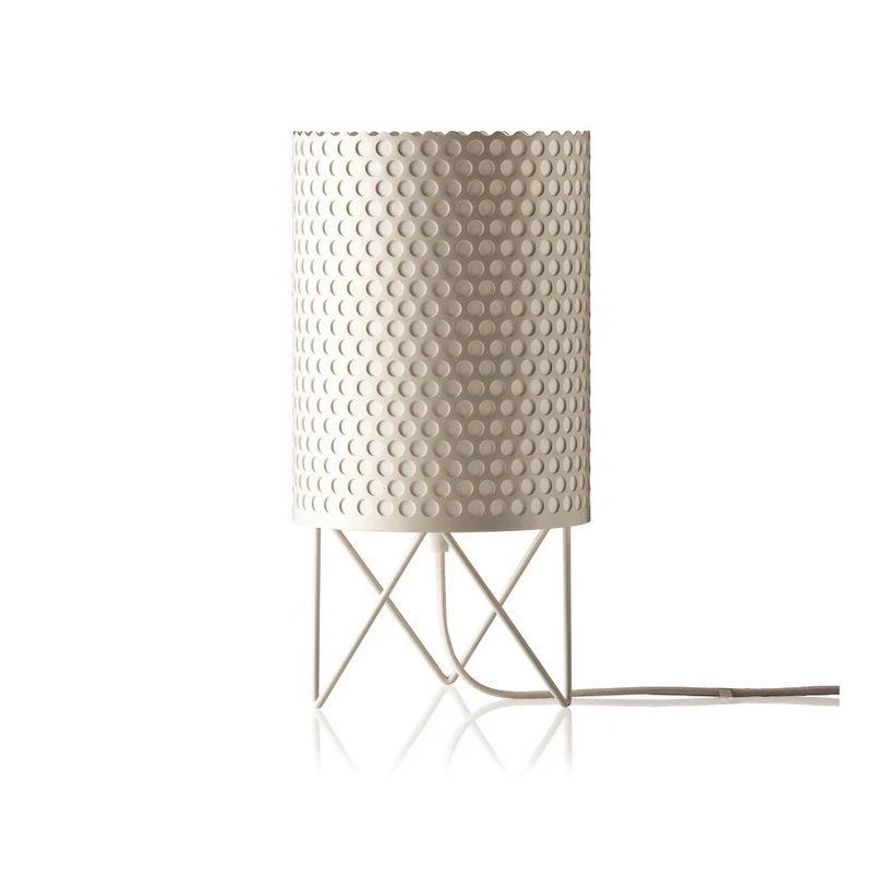 GUBI – ABC Bordslampa Vit