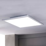 Lindby Panneau LED Livel, CCT, 62 cm x 62 cm, télécommande