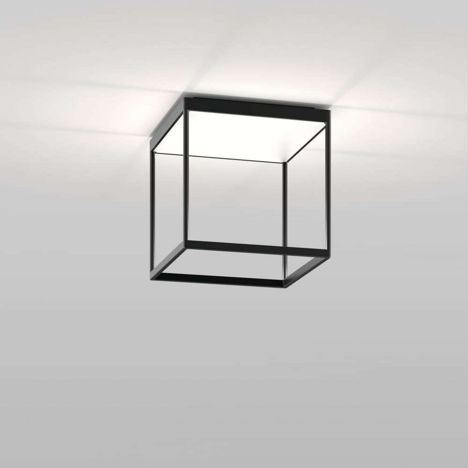 Reflex 2 LED-loftlampe, sort/hvid Serien Lighting - Stue - Aluminium