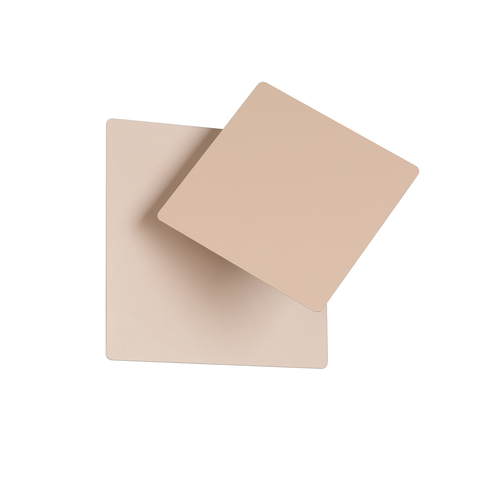 Applique murale LED Mio, couleur beige, largeur 18 cm, métal