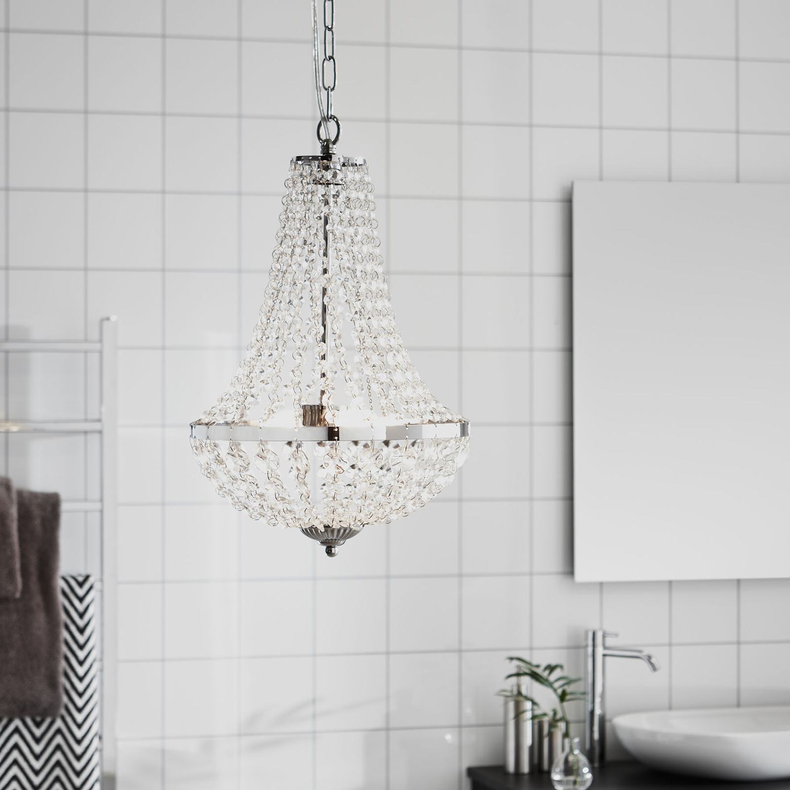 Kronleuchter Gränsö für das Badezimmer