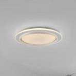 JUST LIGHT. LED plafondlamp Lago Ø 49,3 cm CCT Afstandsbediening