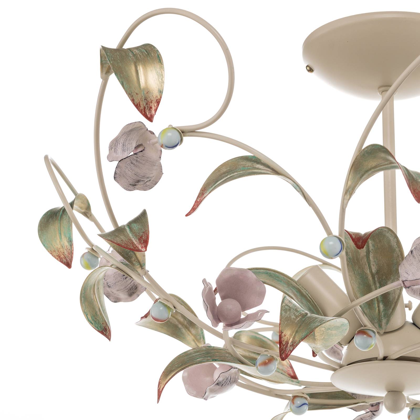 Lampa sufitowa Rose jako żyrandol, 5-punktowa