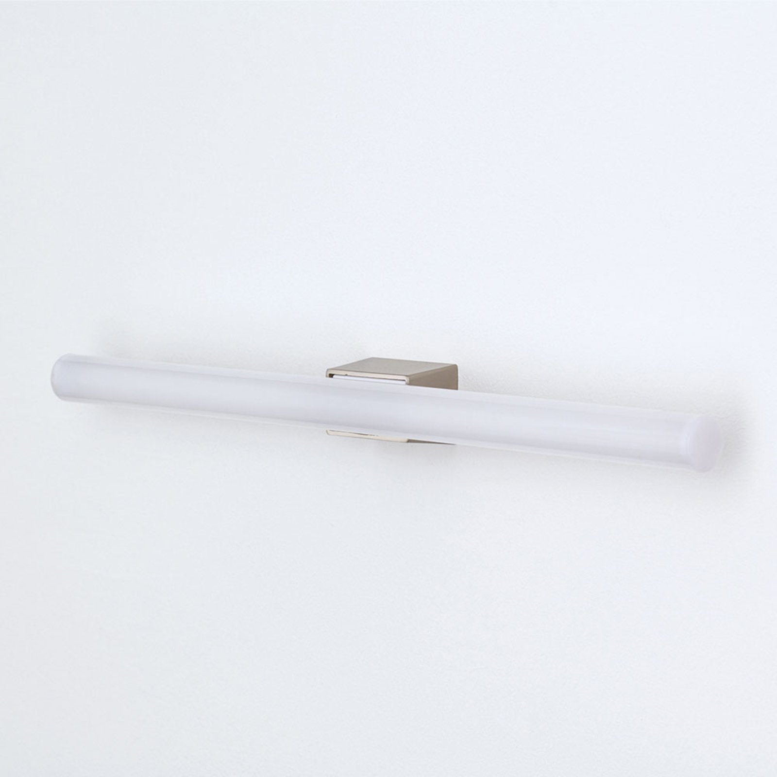 LED spiegellamp Visagist, houder nikkel mat