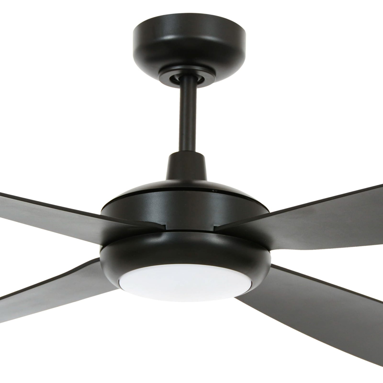 Slipstream Deckenventilator mit Licht schwarz leise - Beacon