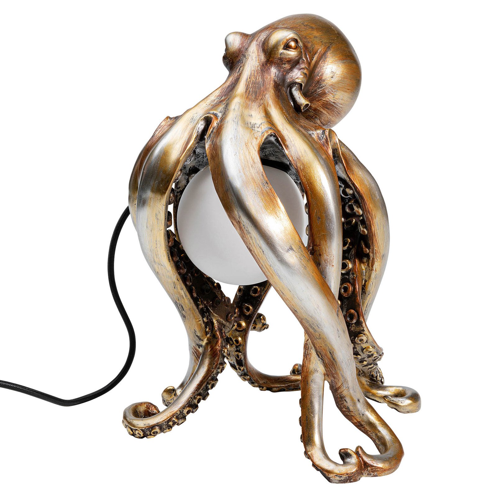 KARE Animal Octopus lámpara de mesa en oro