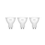 Philips Hue White&Color Ambiance GU10 4,2W Lot de 3 lampes