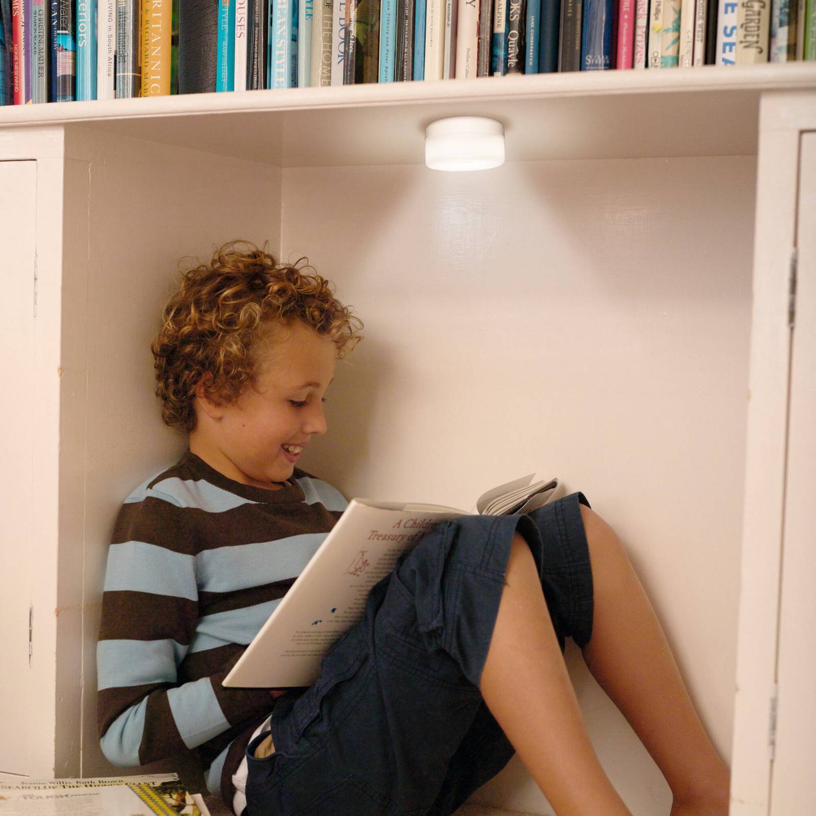 OSRAM oprawa meblowa LED-Akku DOT-IT, 3,5 cm, biały Touchdimmer