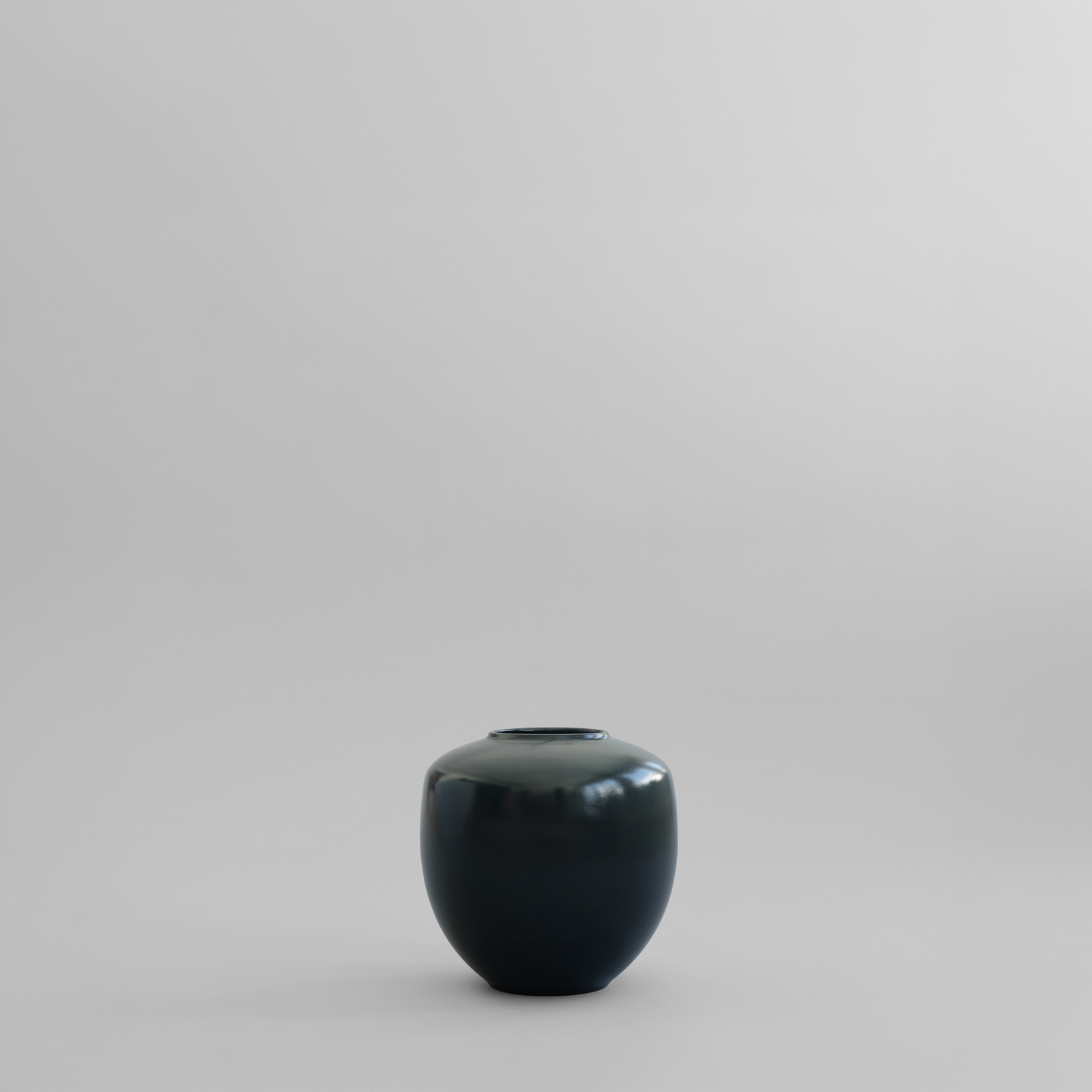 Sunao Vase, dunkelgrün, Höhe 25 cm, Keramik - 101 Copenhagen