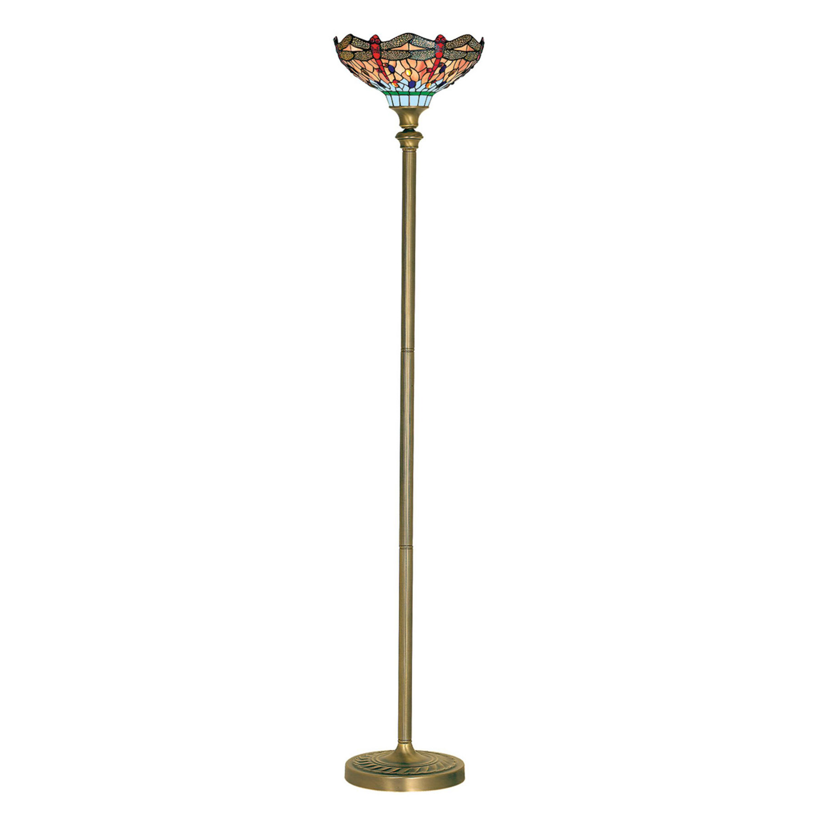 DRAGONFLY - loftlampe i Tiffany-stil