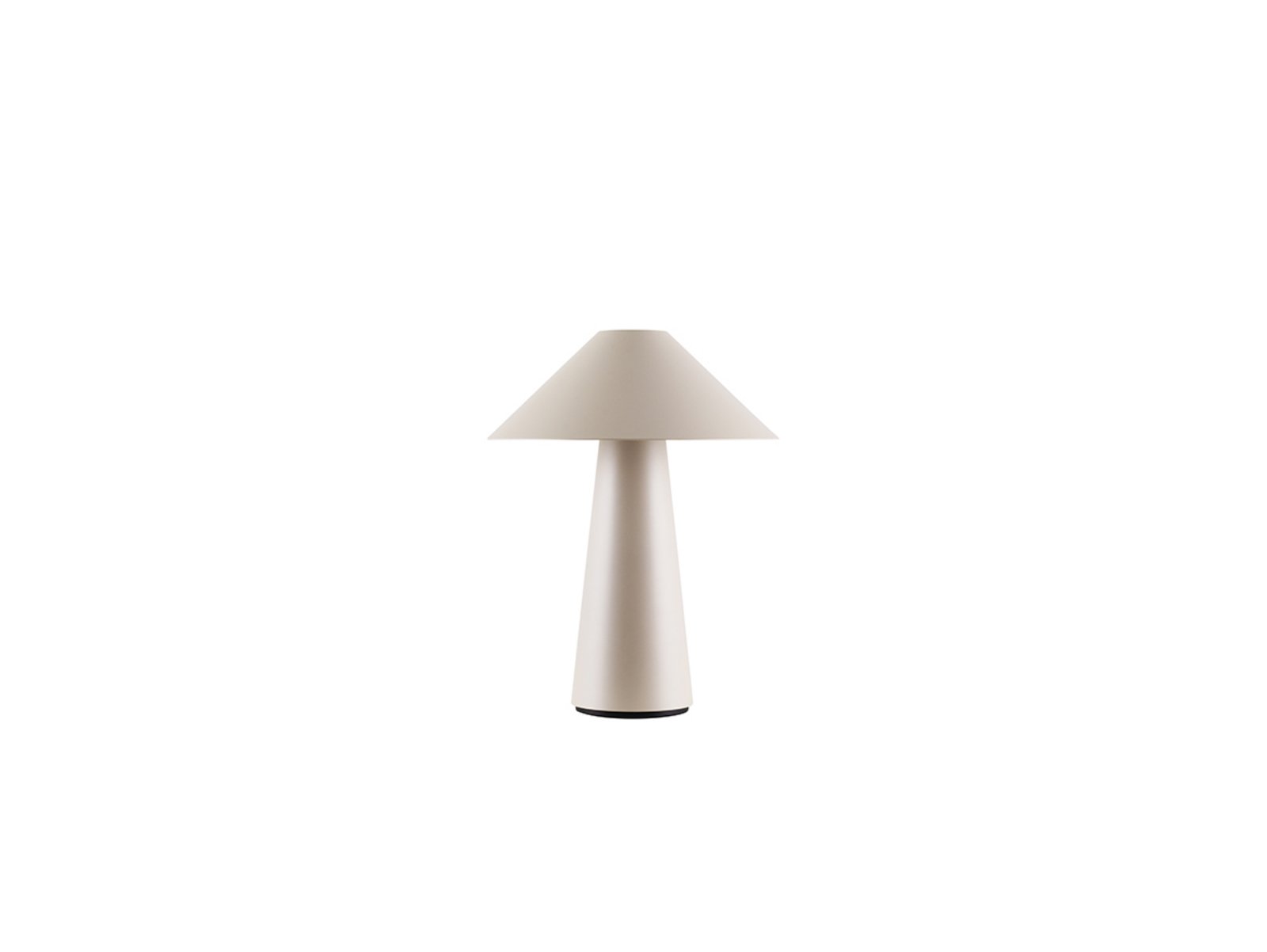 Globen Lighting Akku-Tischlampe Cannes, beige, 26 cm IP44