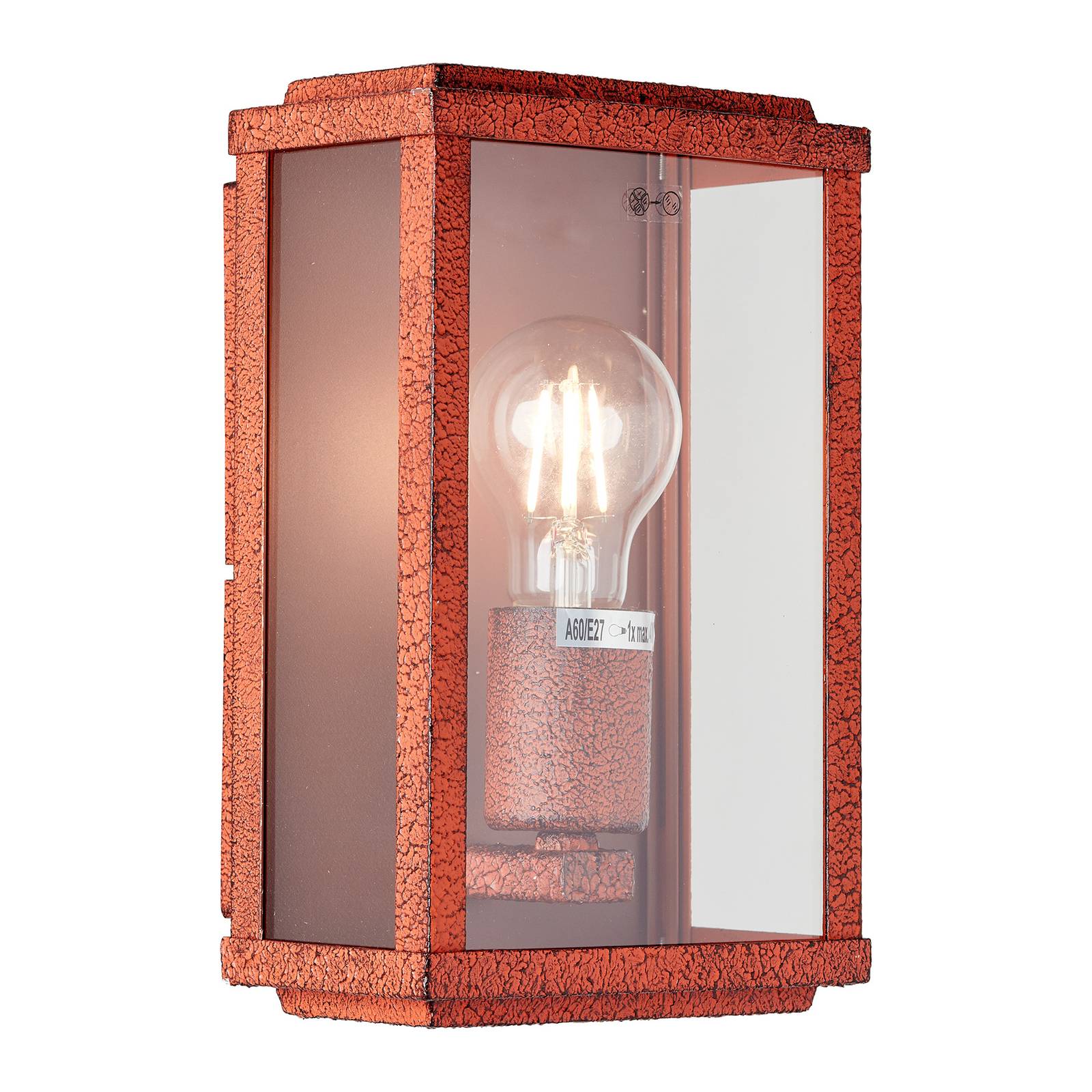Brilliant Outdoor Wall Light - dimmable - Brown