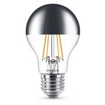 Izzó LED 7,2W Filament Top-Mirrored (650lm) E27 - Philips