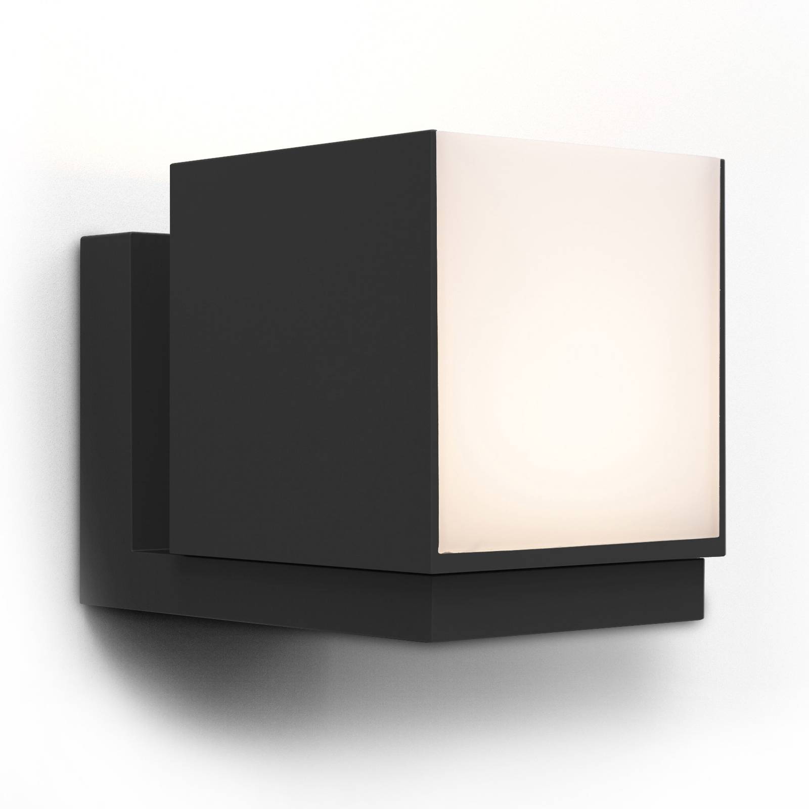 LED külső fali lámpa Cuba 1 izzós fekete, 3 000 K