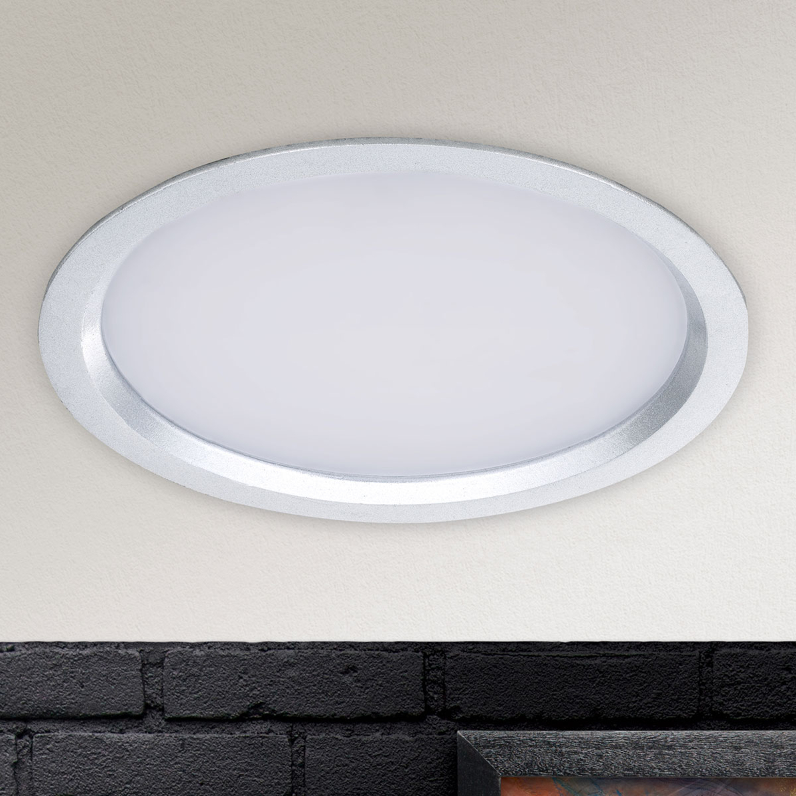 Compra Lámpara empotrada LED Spock atenuable Ø 17cm Lampara.es