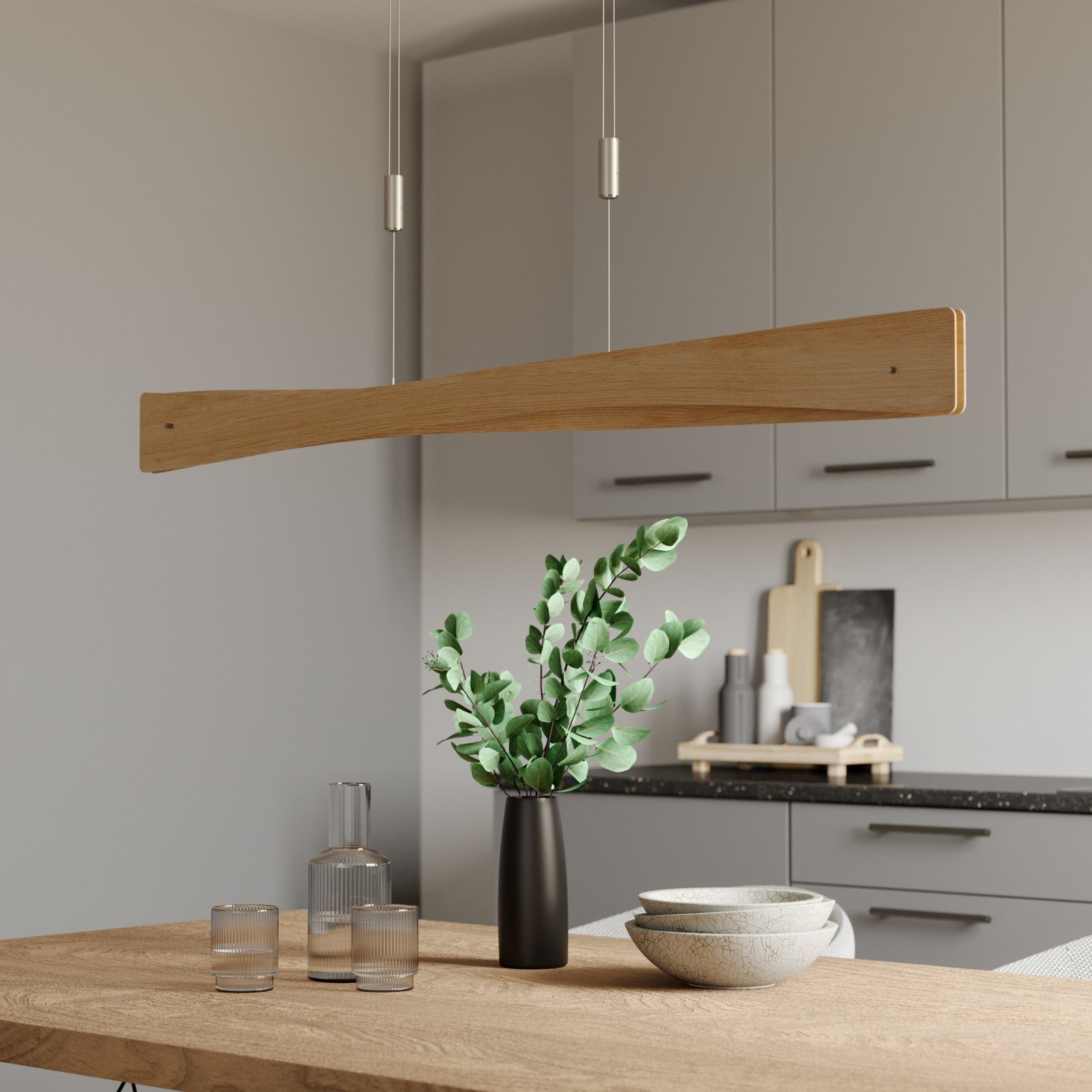 Lian Suspension Oak - Lucande