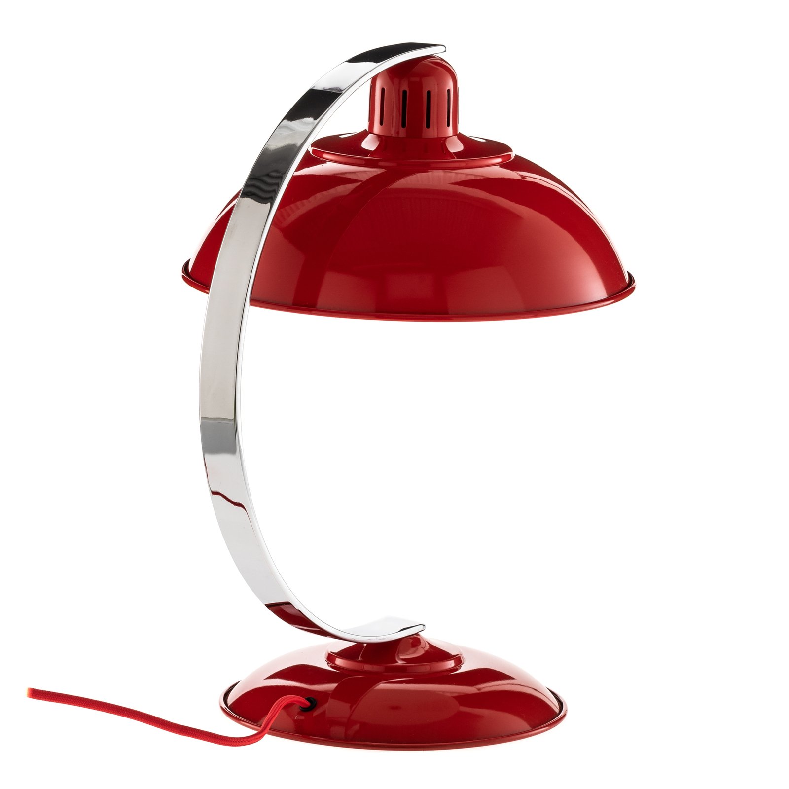 Svěží červená - stolní lampa Franklin
