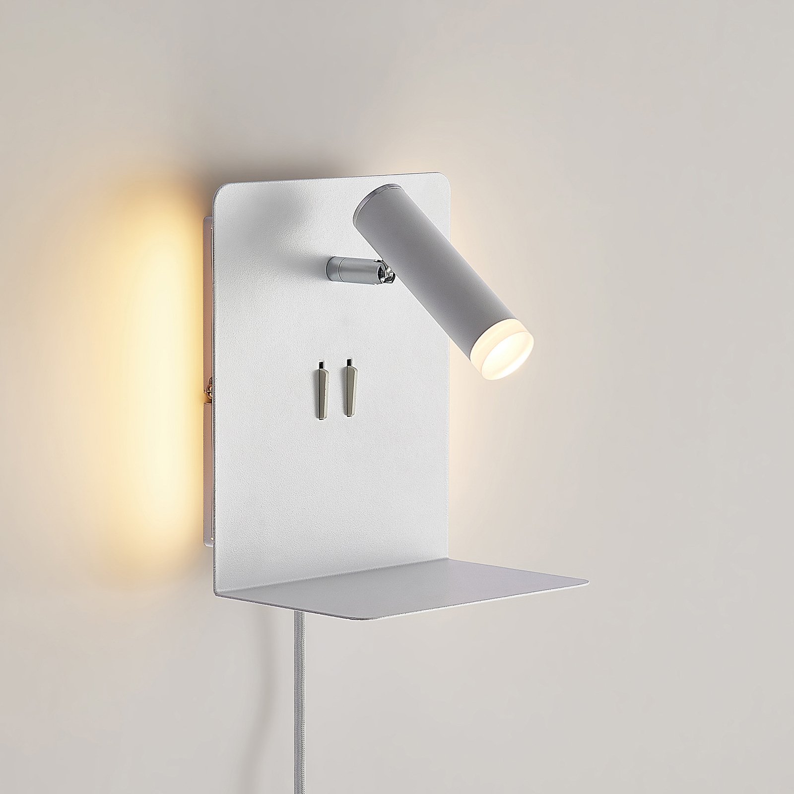 Zavi LEDAplique de Pared USB White - Lucande