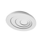 OSRAM LED-Deckenleuchte ORBIS SPIRAL OVAL, Ø 36 cm weiß 27 W